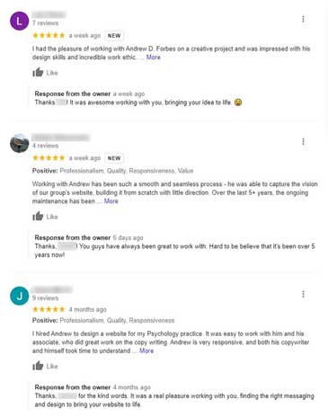 Get Google Reviews to spread a positive message | Peak Ed Designs