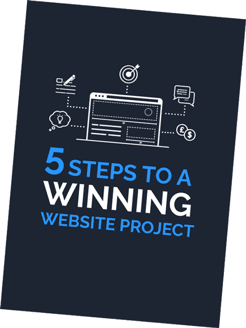 Image of a download call 5 Steps To A Winning Website Project